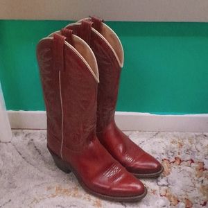 Leather Cowboy Boots